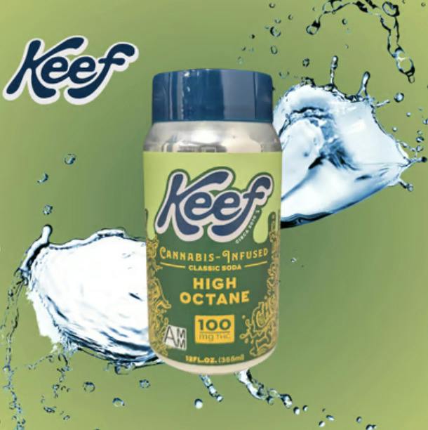 Keef | 100mg Infused Soda | High Octane (Energy)