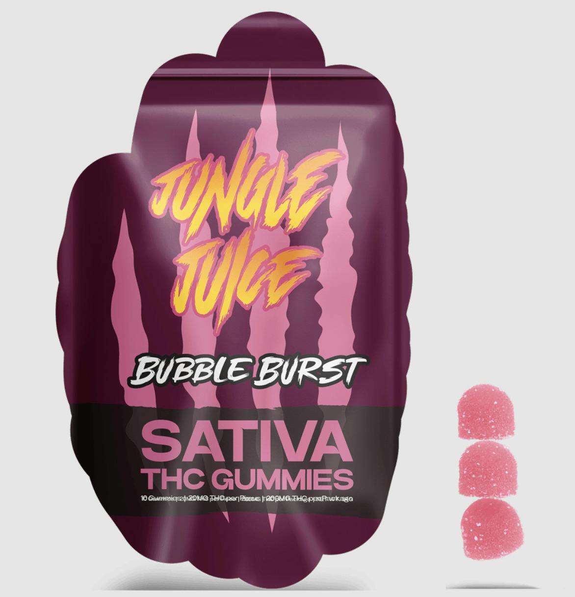 Jungle Juice | 200mg THC Gummies | Cotton Clouds