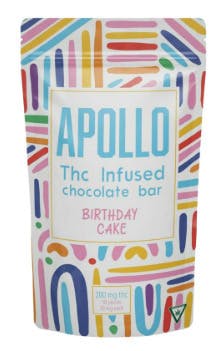 Apollo | 200mg THC Chocolate Bar | Milk Chocolate Peanut Butter