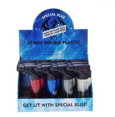 Special Blue | Torch Lighter | Bernie Double Plastic