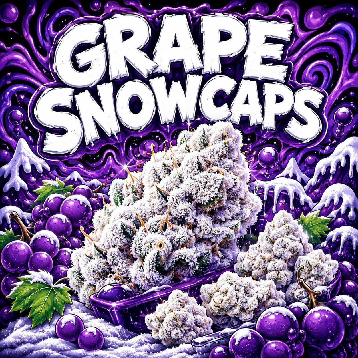 Fresh Canna | Live Resin Snow Caps | Grape