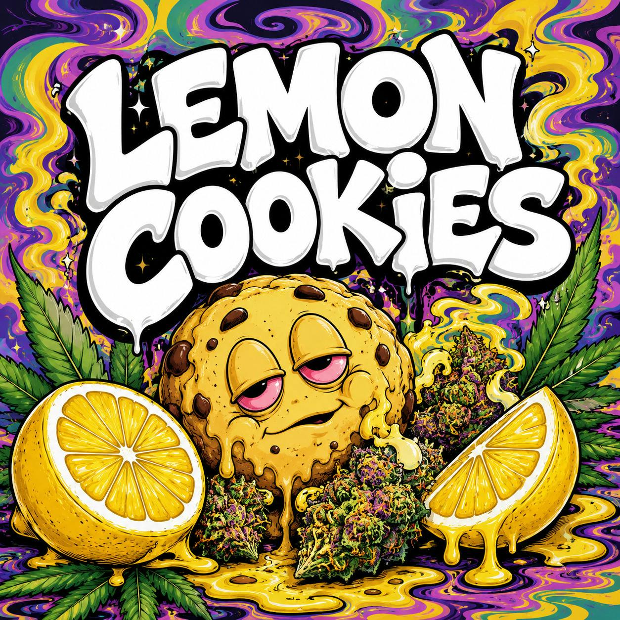 Finished Flower | Lemon Cookies