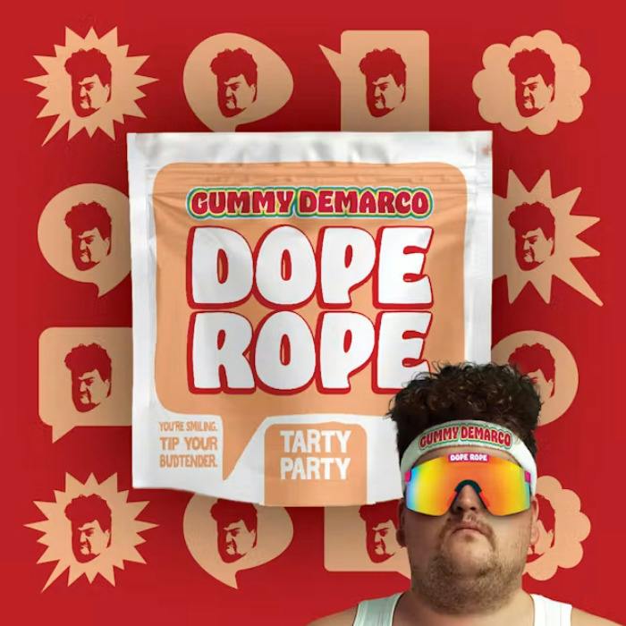 Dope Rope | 200mg THC Gummies | Tarty Party