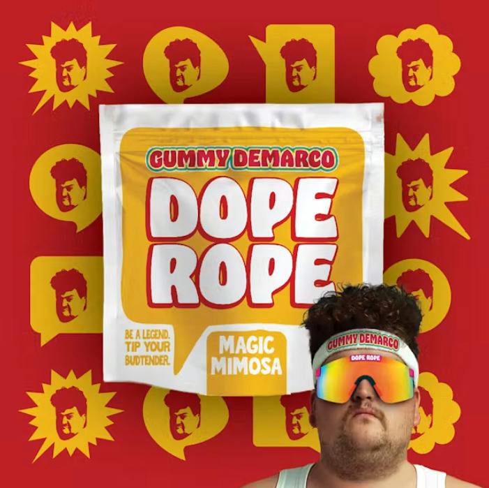 Dope Rope | 200mg THC Gummies | Magic Mimosa