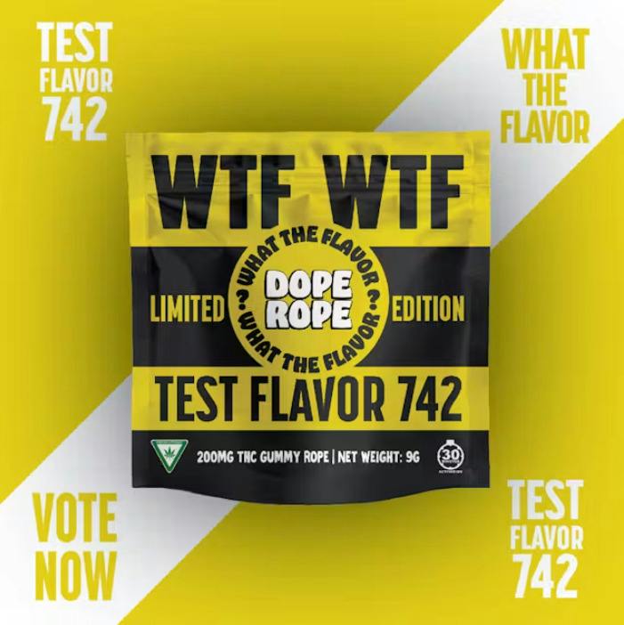 Dope Rope | 200mg THC Gummies | Test Flavor 742