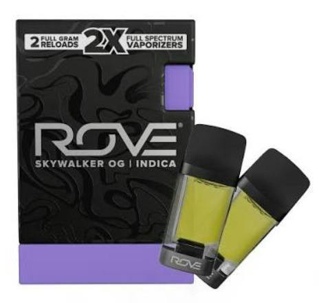 Rove | 2-Pack 1g Live Resin Diamonds Pods | Pineapple Express