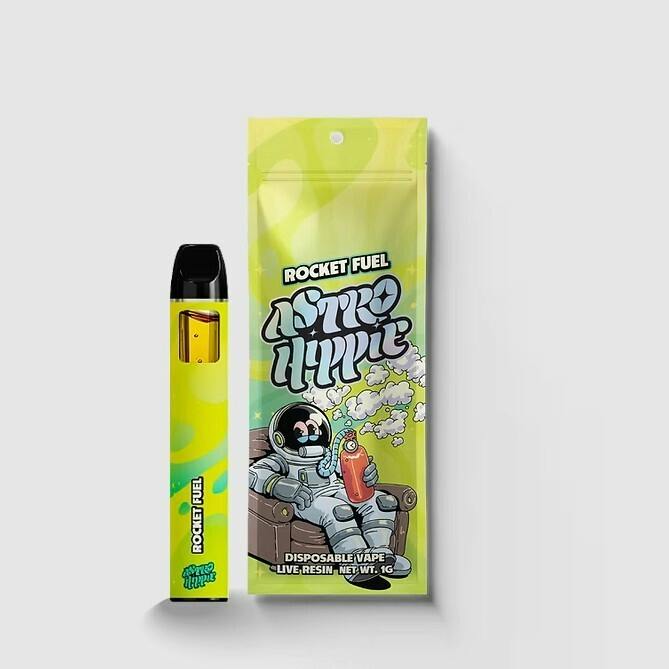 Astro Hippie | 1g Live Resin Disposable | Rocket Fuel
