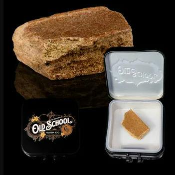 Old School Hash Co | 1g Brick Hash | Strawberry Cheesecake