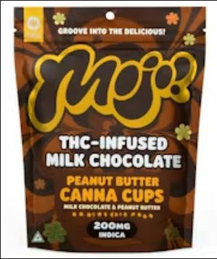 Mojo | 200mg THC Chocolate Bites | Cookies And Cream (Sativa)