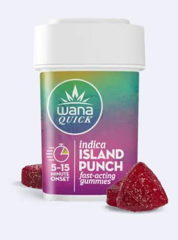Wana | Edible | Island Punch Gummies | 10pk - 100THC