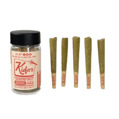Kiefers | Infused Pre-Rolls | Watermelon Kush Mints 5pk | 3.5g