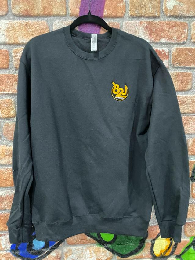 Merch | 82-J Crewneck Sweatshirt small logo