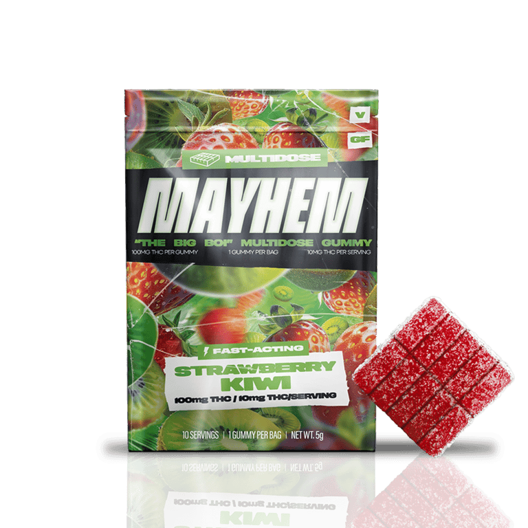 Mayhem | Edible | Strawberry Kiwi Multidose 1pk | 100mg
