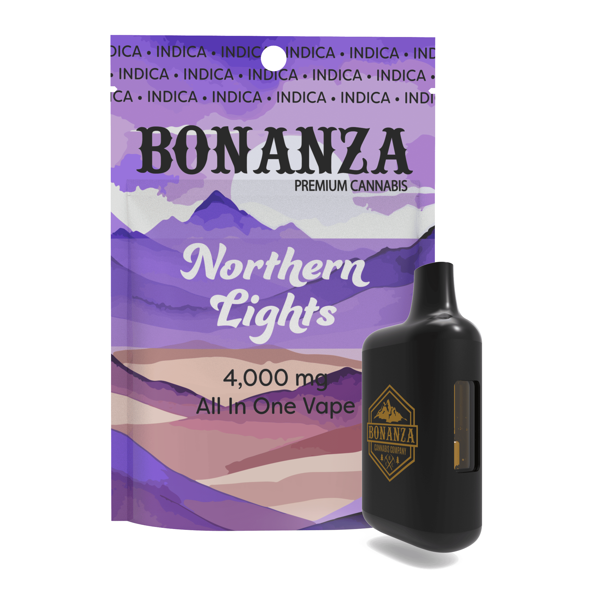Bonanza | AIO Vape | Northern Lights | 4g