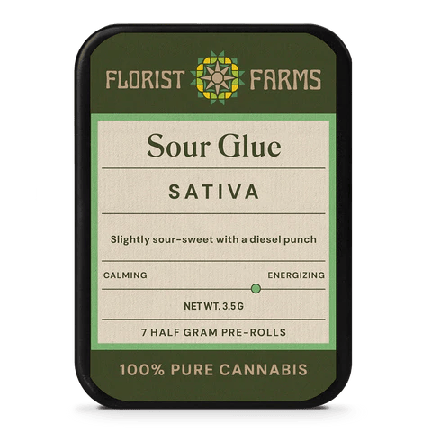 Florist Farms | Pre-rolls | Sour Glue 7pk | 3.5g