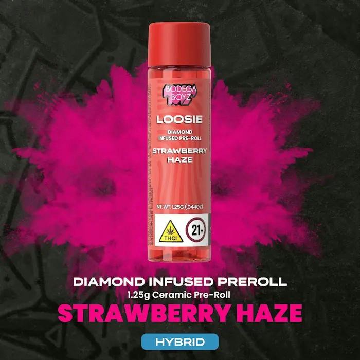 Bodega Boyz | Infused Pre-roll | Strawberry Haze | 1.25