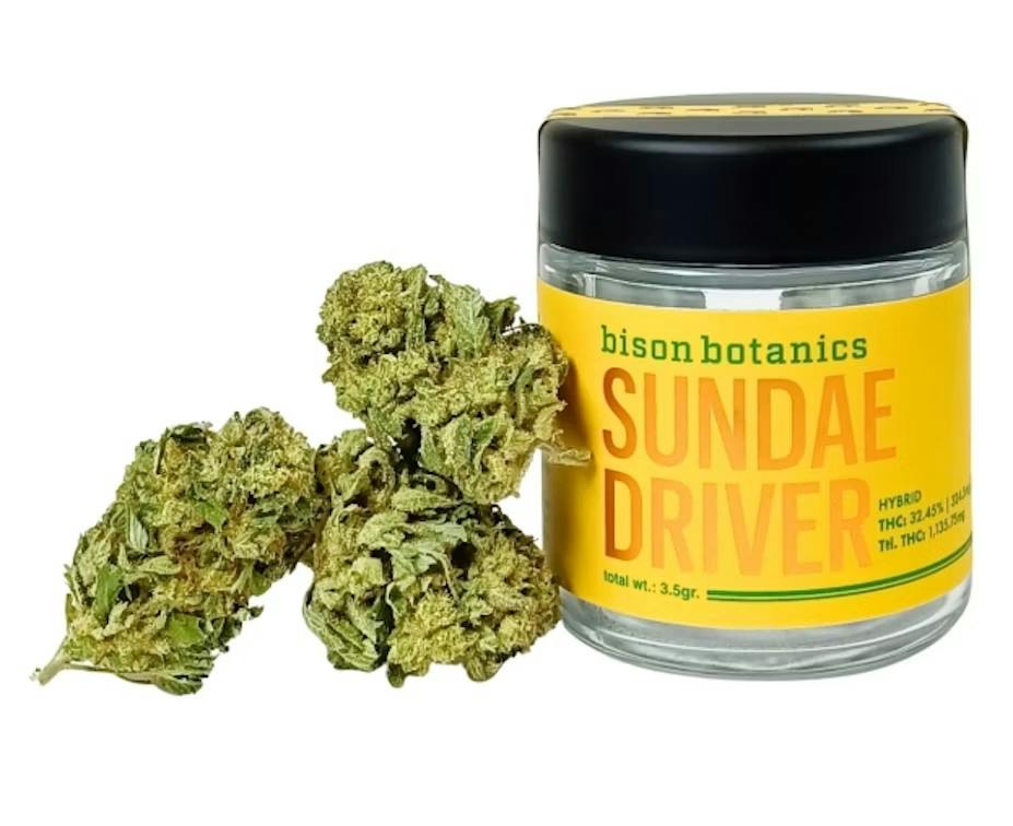 Bison Botanics | Flower | Sundae Driver | 3.5g