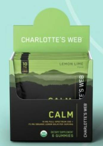 Calm | CBD Gummies | 10mg Pouch at The Cannabis Co.