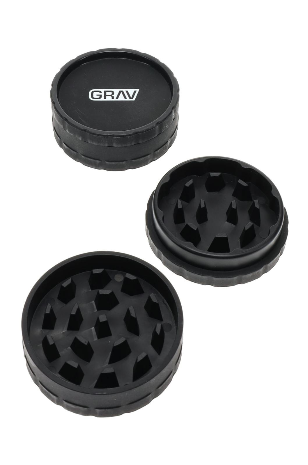 2.5" GRAV Hemp Plastic 2-Part Grinder - G0483