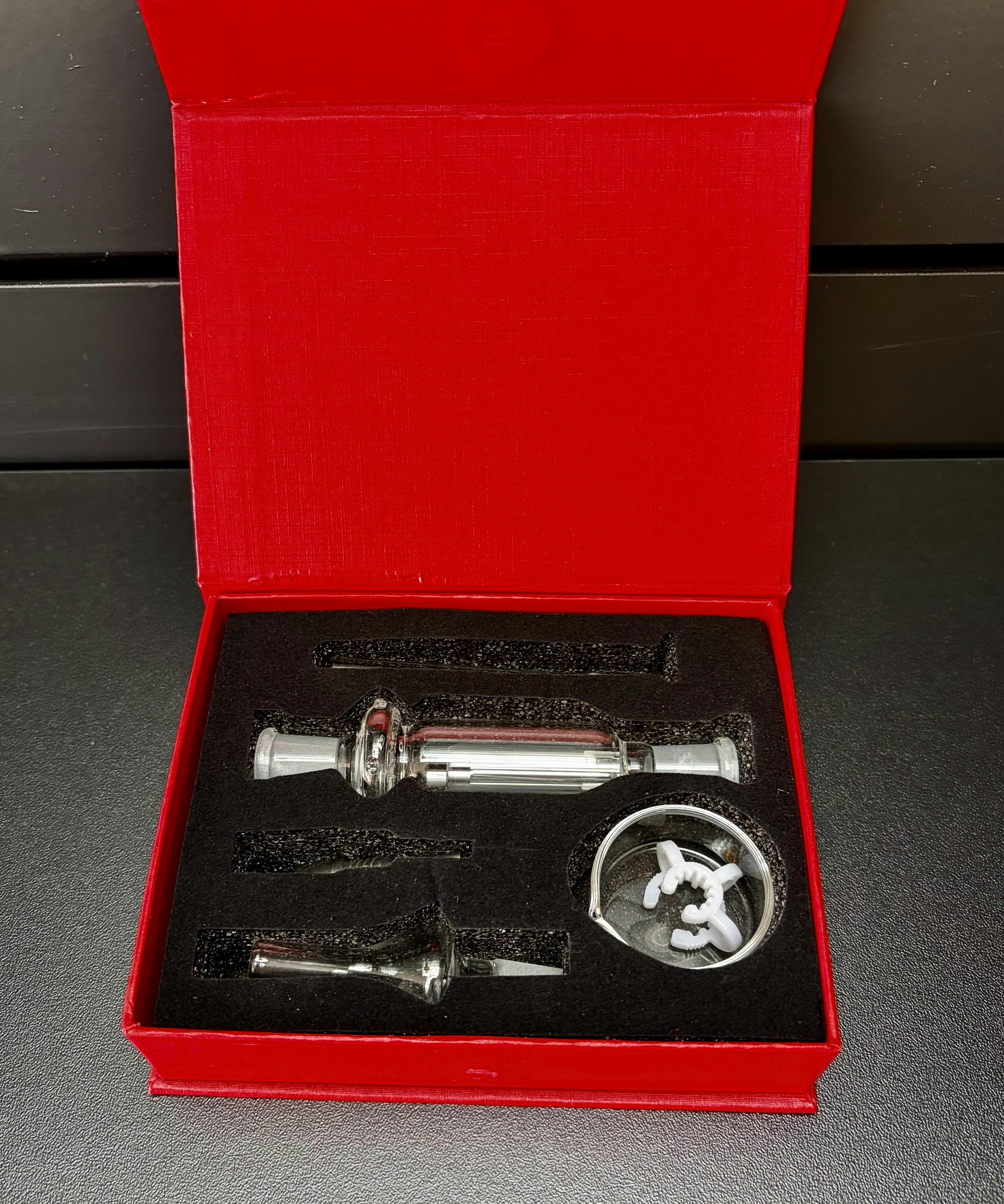 Mini 10 mm Glass Dab Straw Kit-B0870