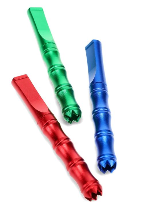 3" Colored Metal Bat with Teeth-MP273