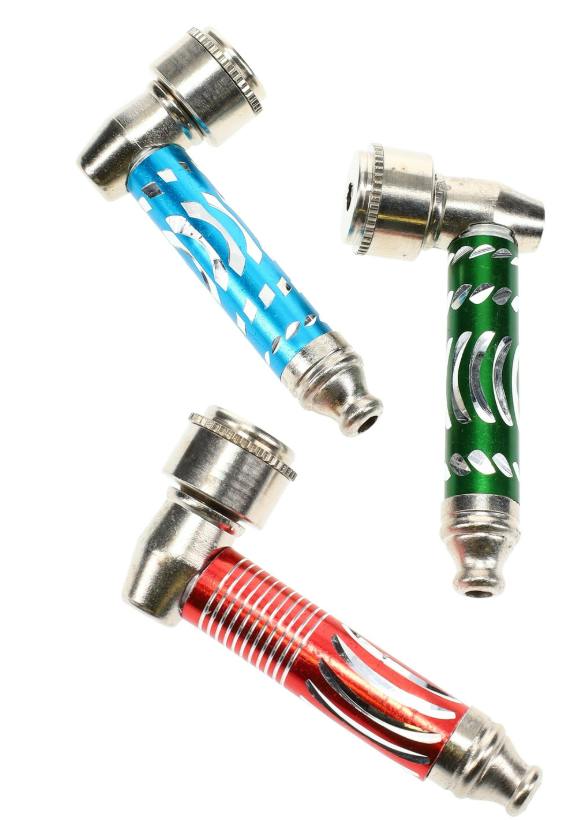 3" Metal Pipe with Cap-MP111