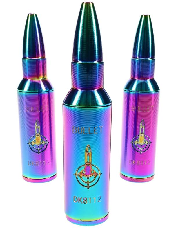 3.25 Rainbow Bullet Metal Pipe- MP230