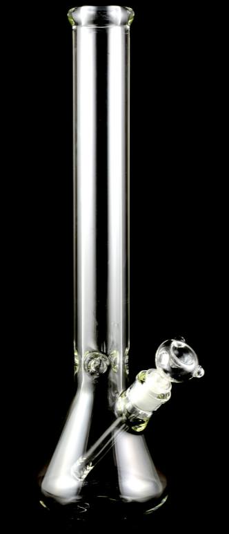 17.5" 9 mm Thick Clear Beaker Water Pipe – Ice Pinch – WP1438