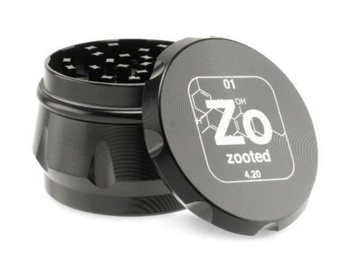 Zooted Brandz - Premium 4 Piece Grinder