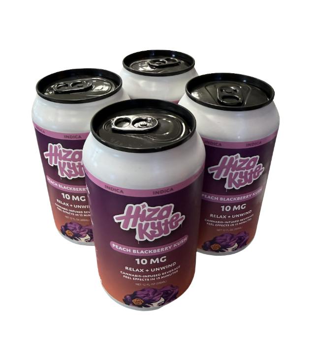 Hiza | Peach Blackberry Kush | 4-Pack