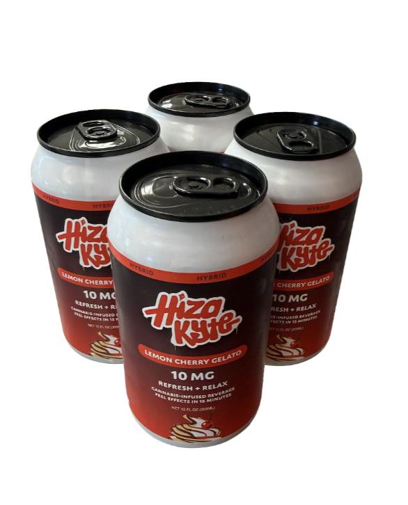 Hiza | Lemon Cherry Gelato | 4-Pack