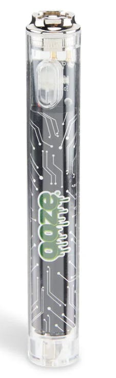 OOZE | 510 Thread Transparent Vape Battery at The Cannabis Co.