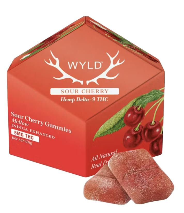 Wyld - Sour Cherry Gummies