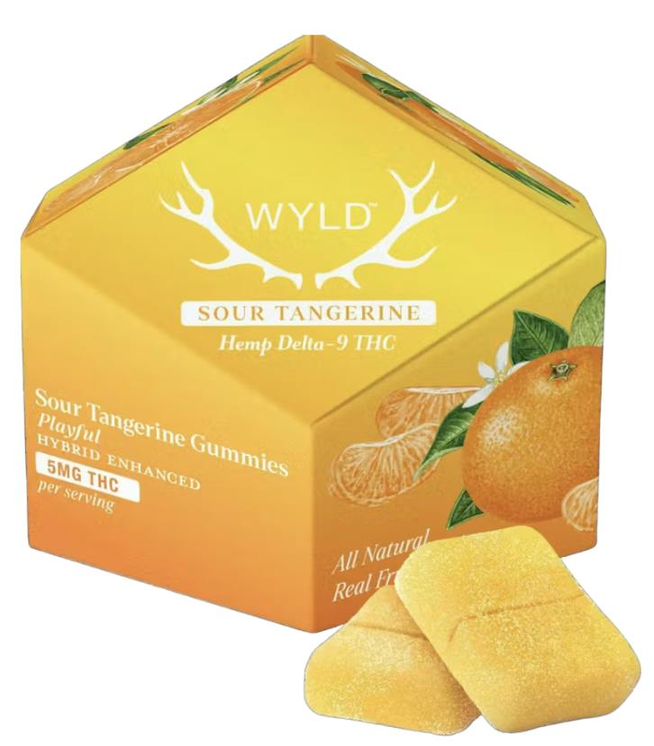 Wyld - Sour Tangerine Gummies