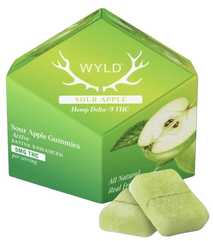 Wyld - Sour Apple Gummies