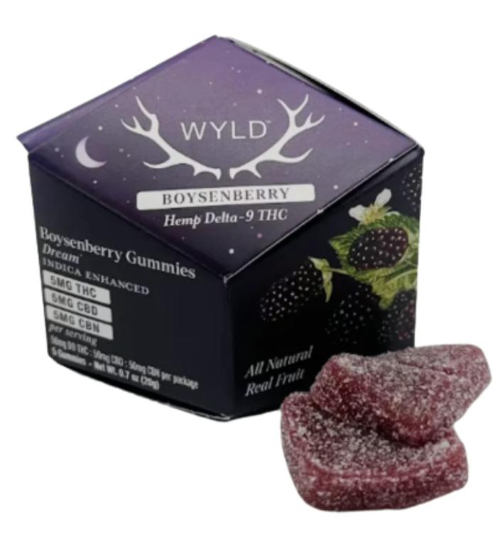Wyld - Boysenberry Gummies