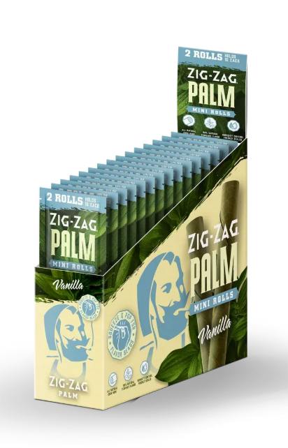 Zig-Zag Mini Palm Rolls Palm Wraps - Various Flavors - (2 Per Pack