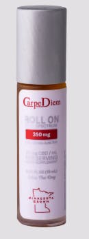 Soothing CBD Body Oil 350 mg Full-Spectrum Roll-On-Lavendar at The Cannabis Co.