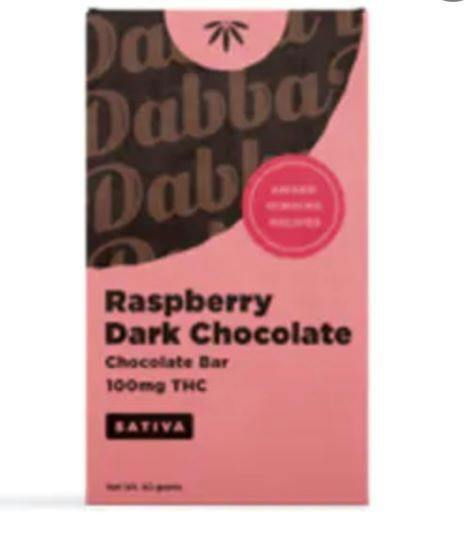 DABBA - RASPBERRY DARK CHOCOLATE - SATIVA