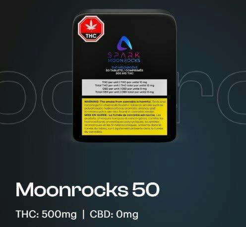 Aspire - SPARK THC MOONROCKS 50 caps
