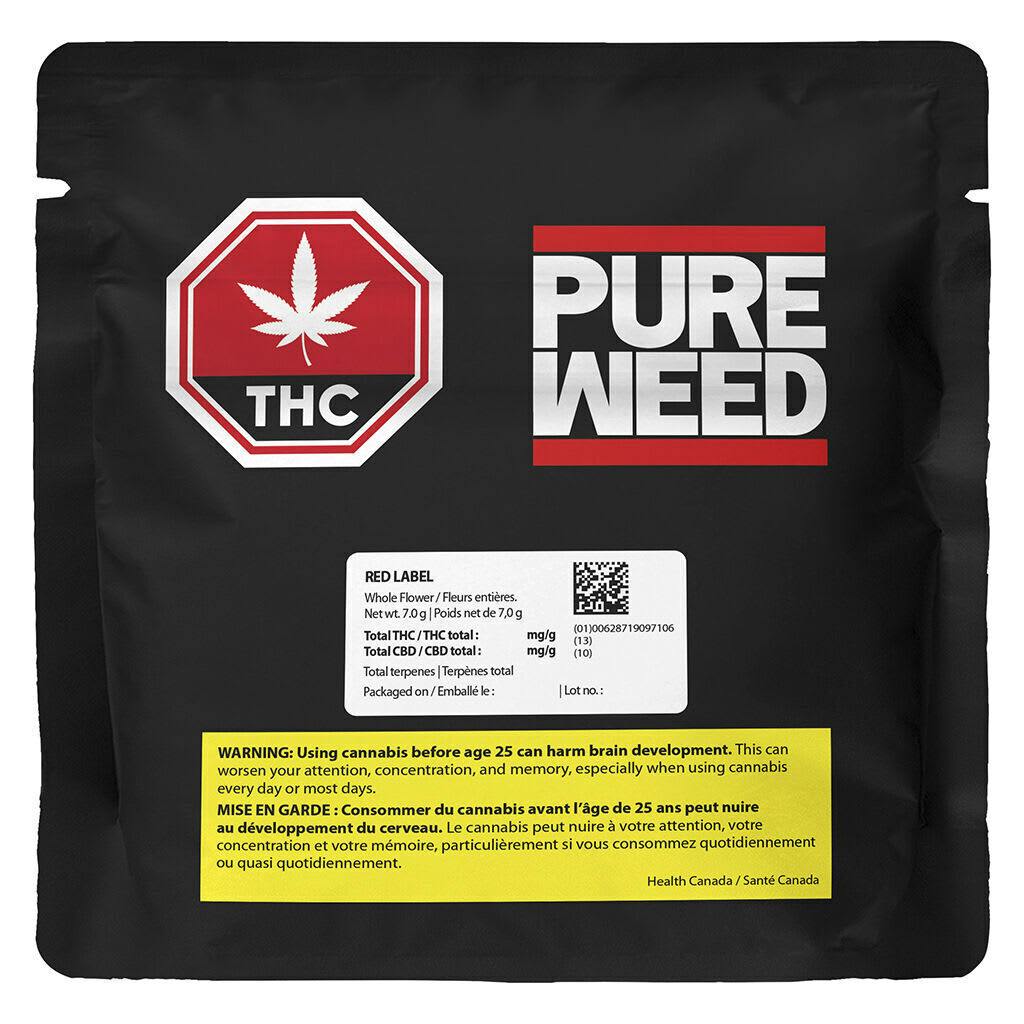 Pure Weed - Red Label (Grape Cream Cake) 7g