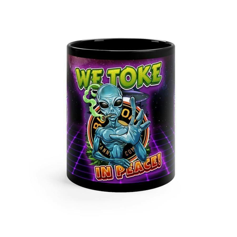 BCC Apparel | Mug | We Toke In Peace | Black | 11oz