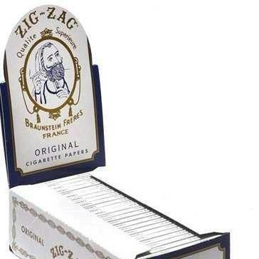 Zig Zag Original White Single Wide Papers