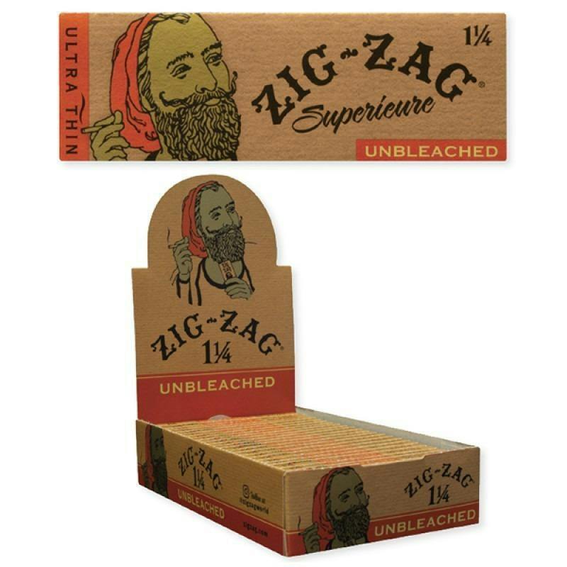 Zig Zag Papers |1 1/4" Size Unbleached