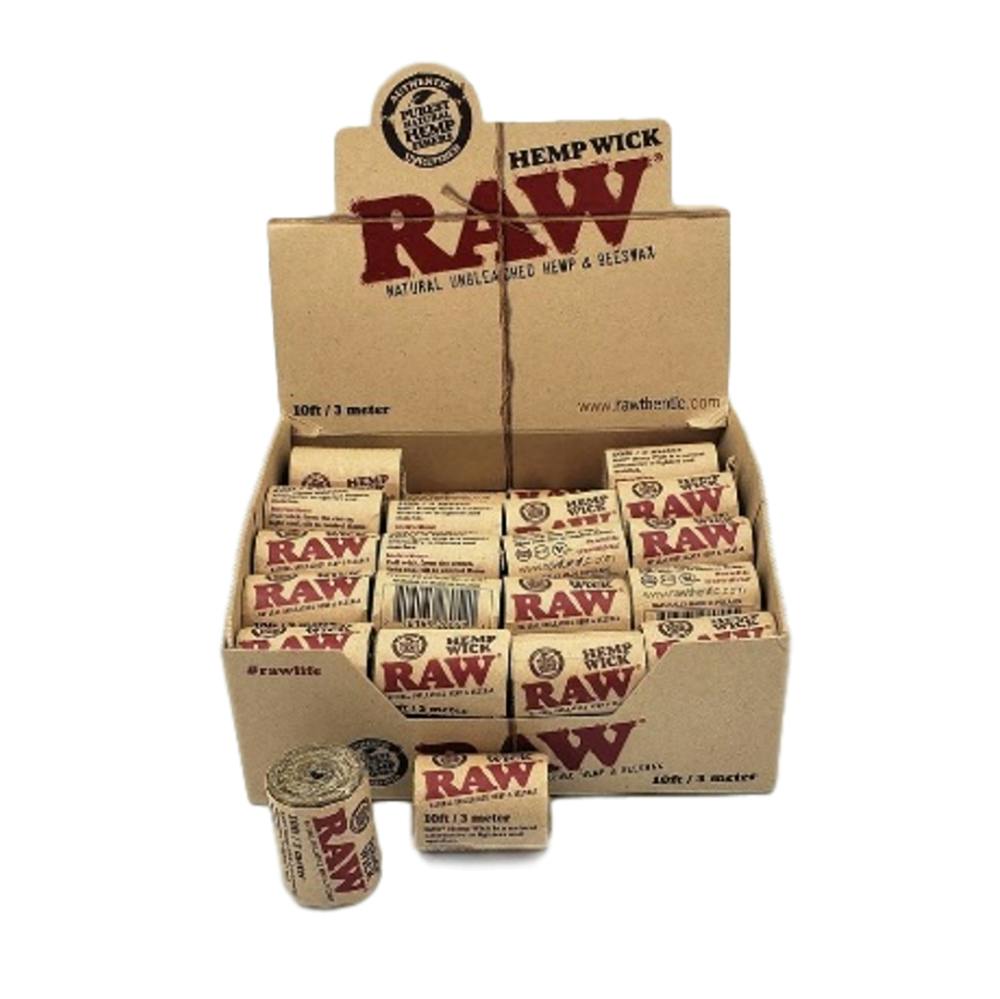 RAW | Hemp Wick | 10ft at Burton Cannabis Company