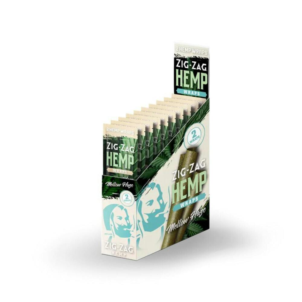 Zig Zag Hemp Wraps | Mellow Haze | 2ct