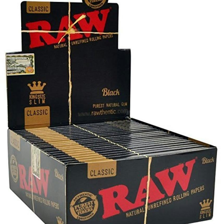 Raw Classic Black King Size Slim