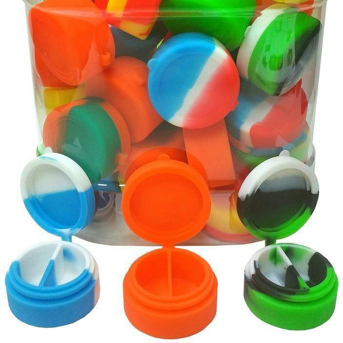 Silicone Wax Container | 7ml | Dual