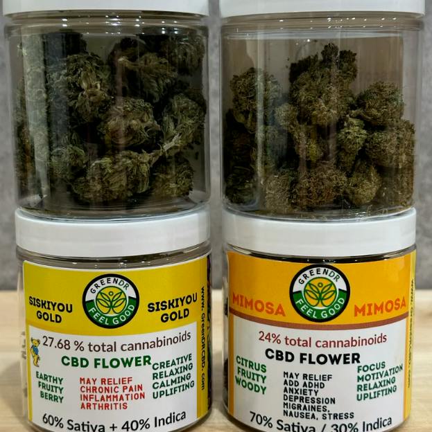 Green Dr | CBD Flower | Prepackaged 1g at Burton Cannabis Company