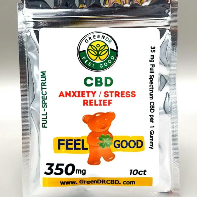 Green Dr | Feel Good CBD Gummies | 10ct